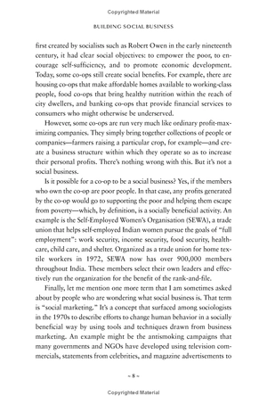 building social business: the new kind of capitalism that serves humanity's most pressing needs