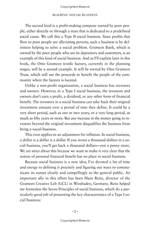 building social business: the new kind of capitalism that serves humanity's most pressing needs