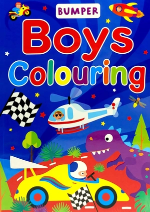 bumper boys colouring