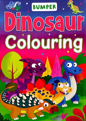 bumper dinosaur colouring