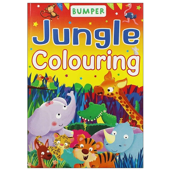 bumper jungle colouring