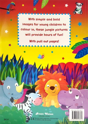 bumper jungle colouring