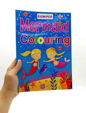 bumper mermaid colouring