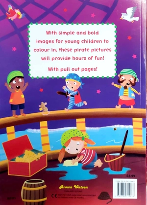 bumper pirate colouring