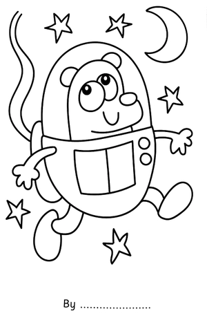 bumper space colouring