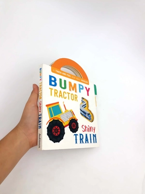 bumpy tractor, shiny train (first concepts carry t&f)