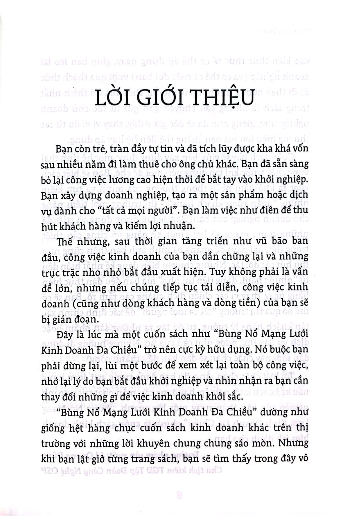 bùng nổ mạng lưới kinh doanh đa chiều