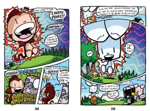 bunny vs monkey - the league of doom!