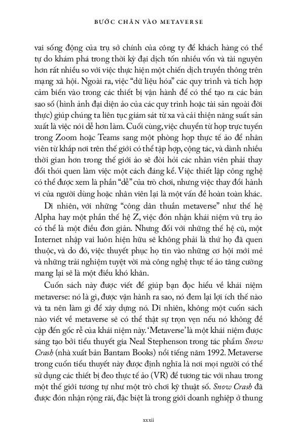 bước chân vào metaverse - để khai thác nền kinh tế tỷ đôla