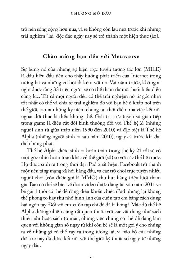 bước chân vào metaverse - để khai thác nền kinh tế tỷ đôla