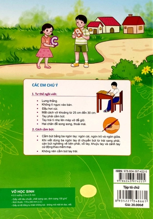 bước đầu học viết - tập tô chữ (dành cho bé từ 3-6 tuổi)