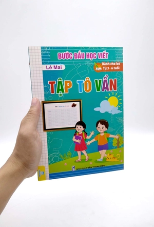 bước đầu học viết tập tô vần