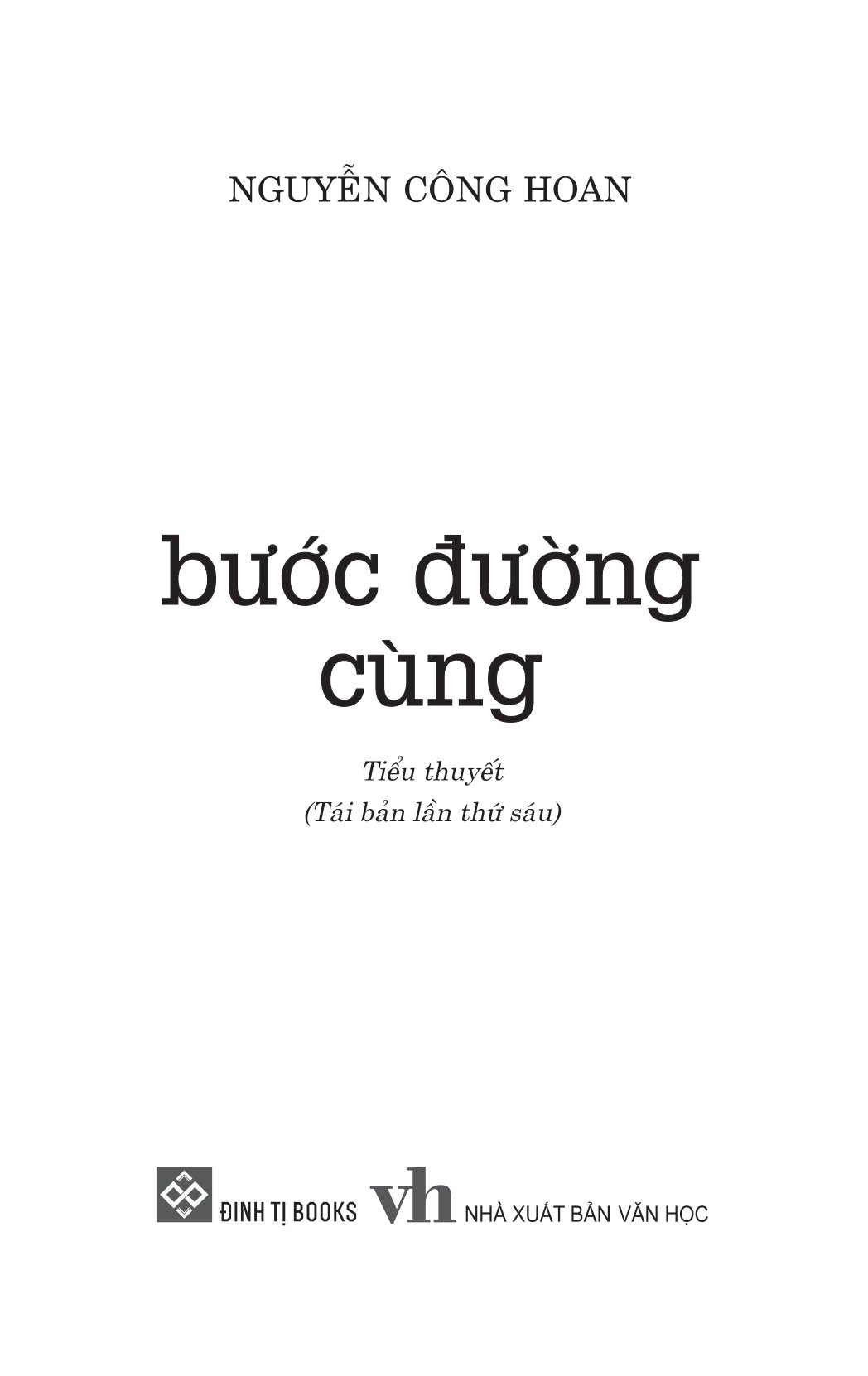 bước đường cùng (tái bản 2024)