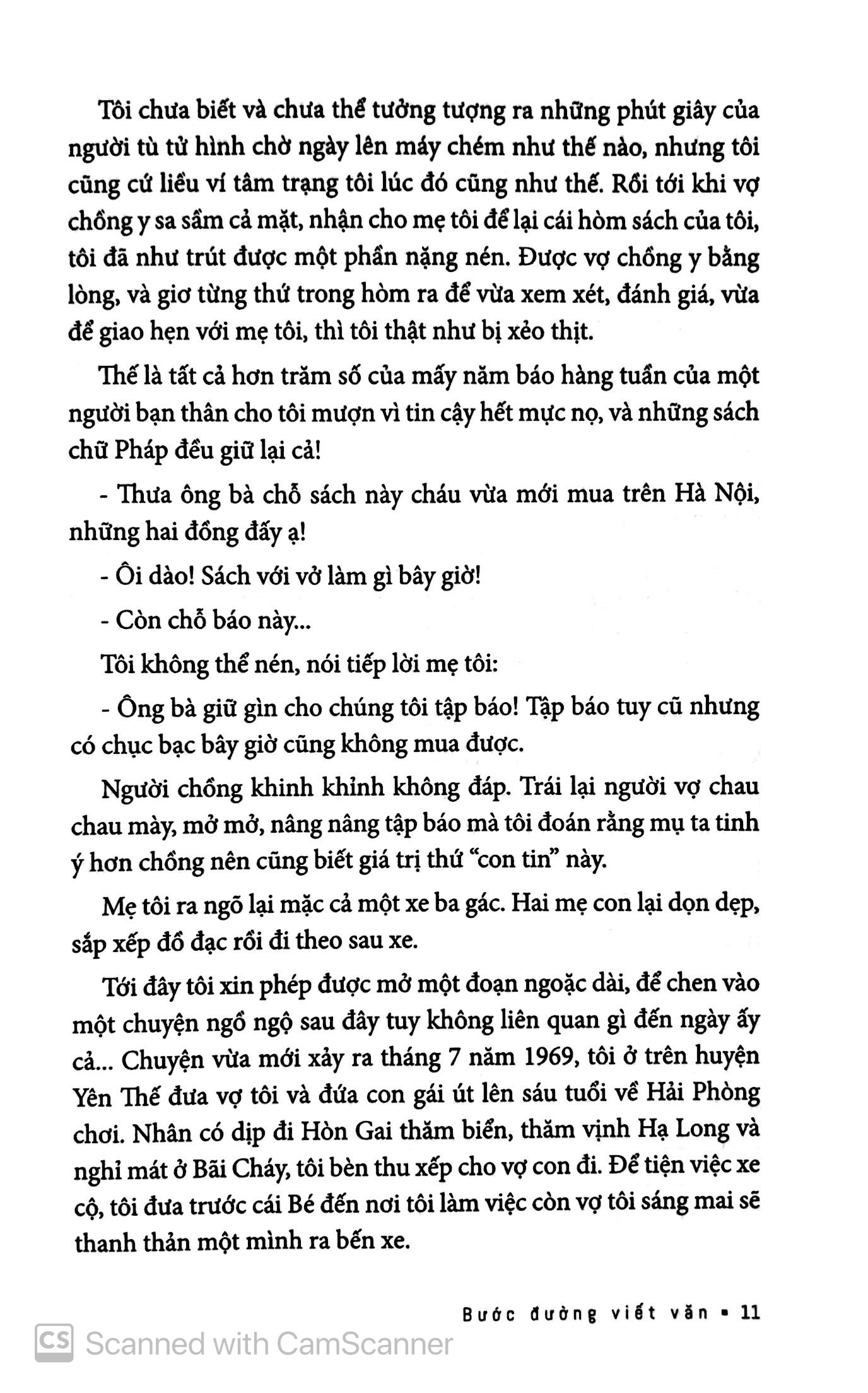 bước đường viết văn