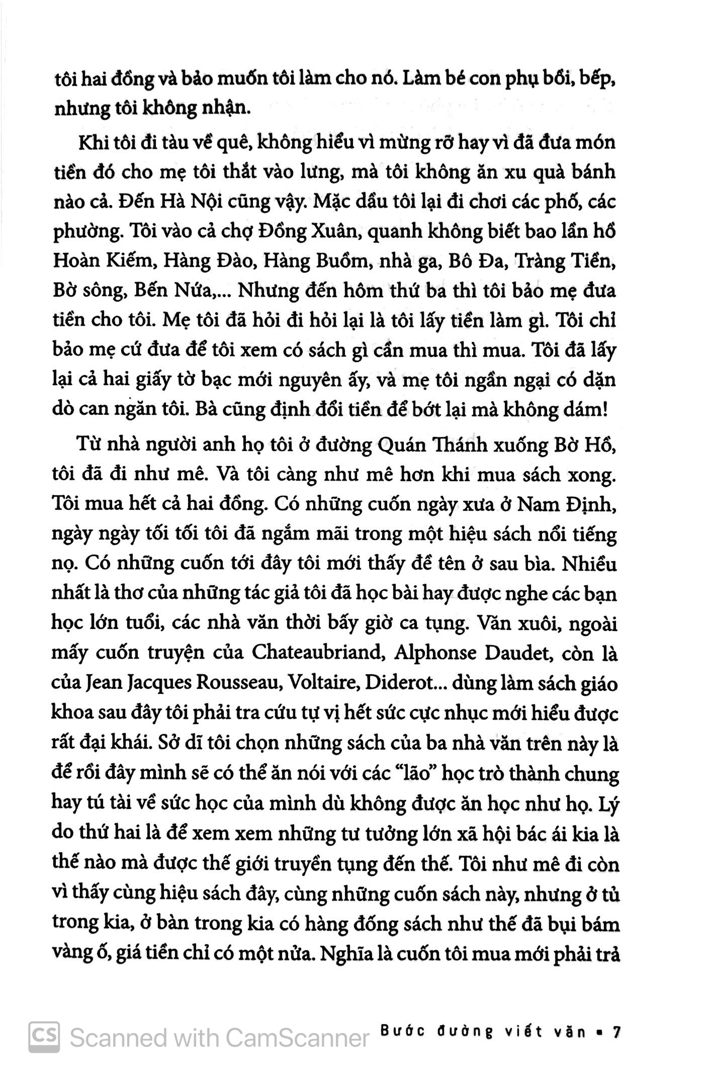 bước đường viết văn