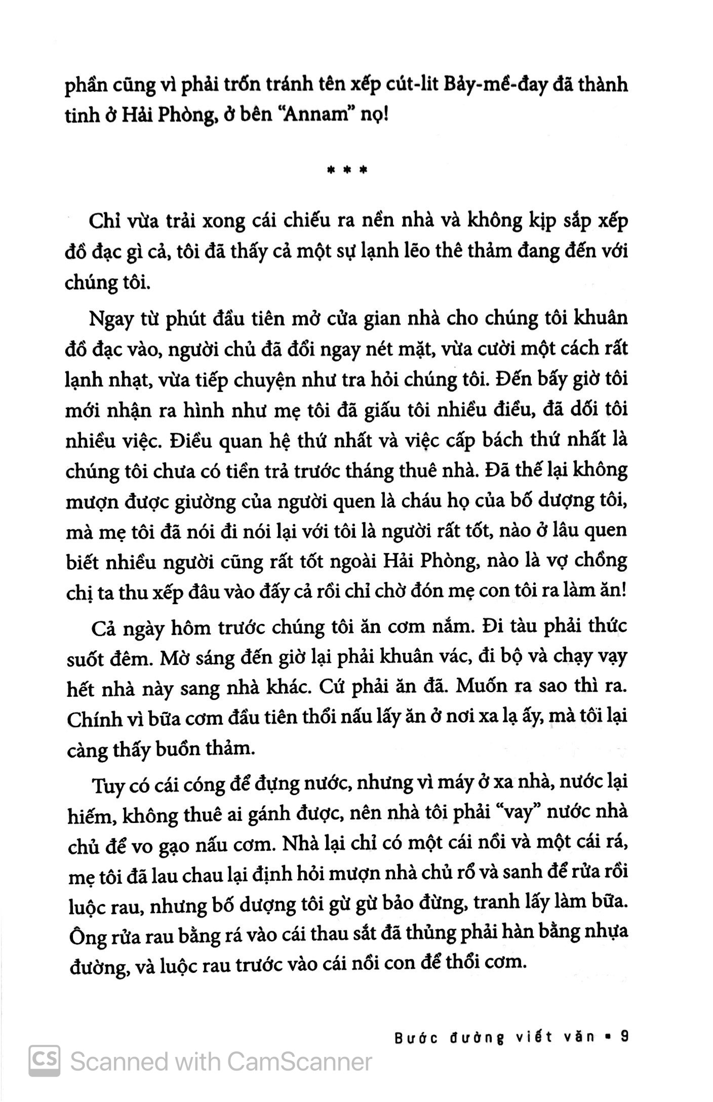 bước đường viết văn