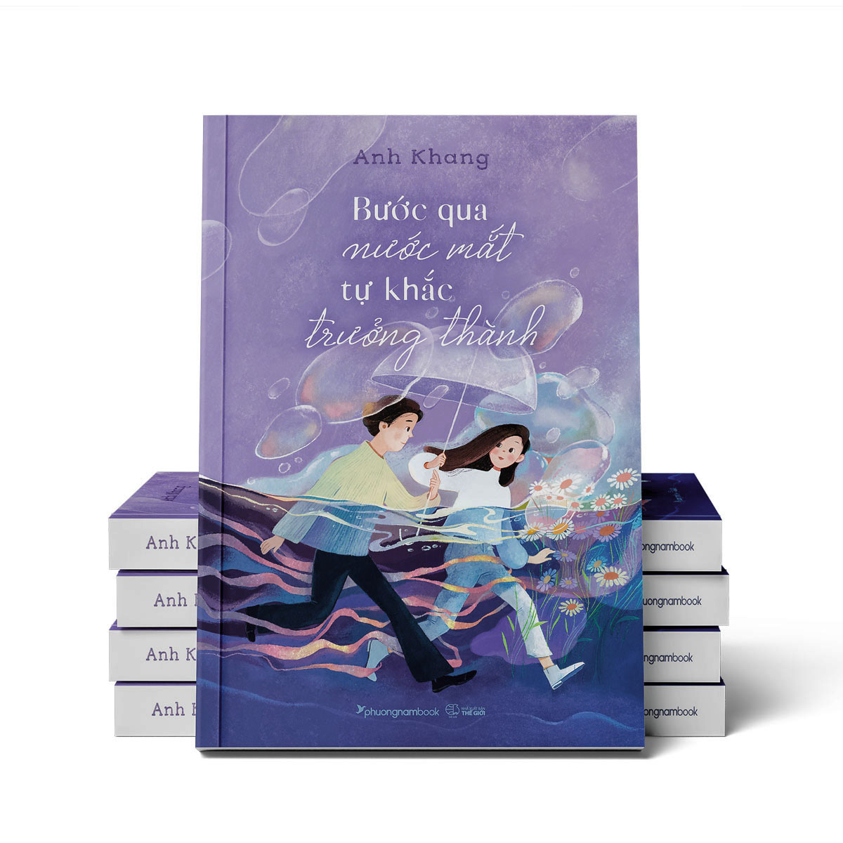 bước qua nước mắt, tự khắc trưởng thành - tặng kèm chữ ký tác giả + postcard