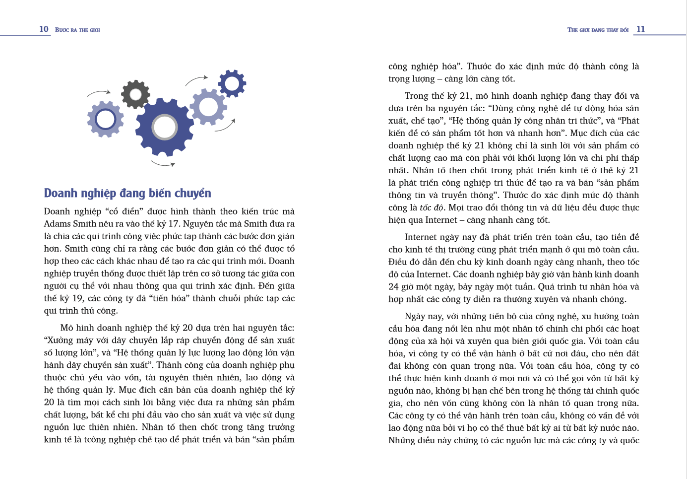 bước ra thế giới