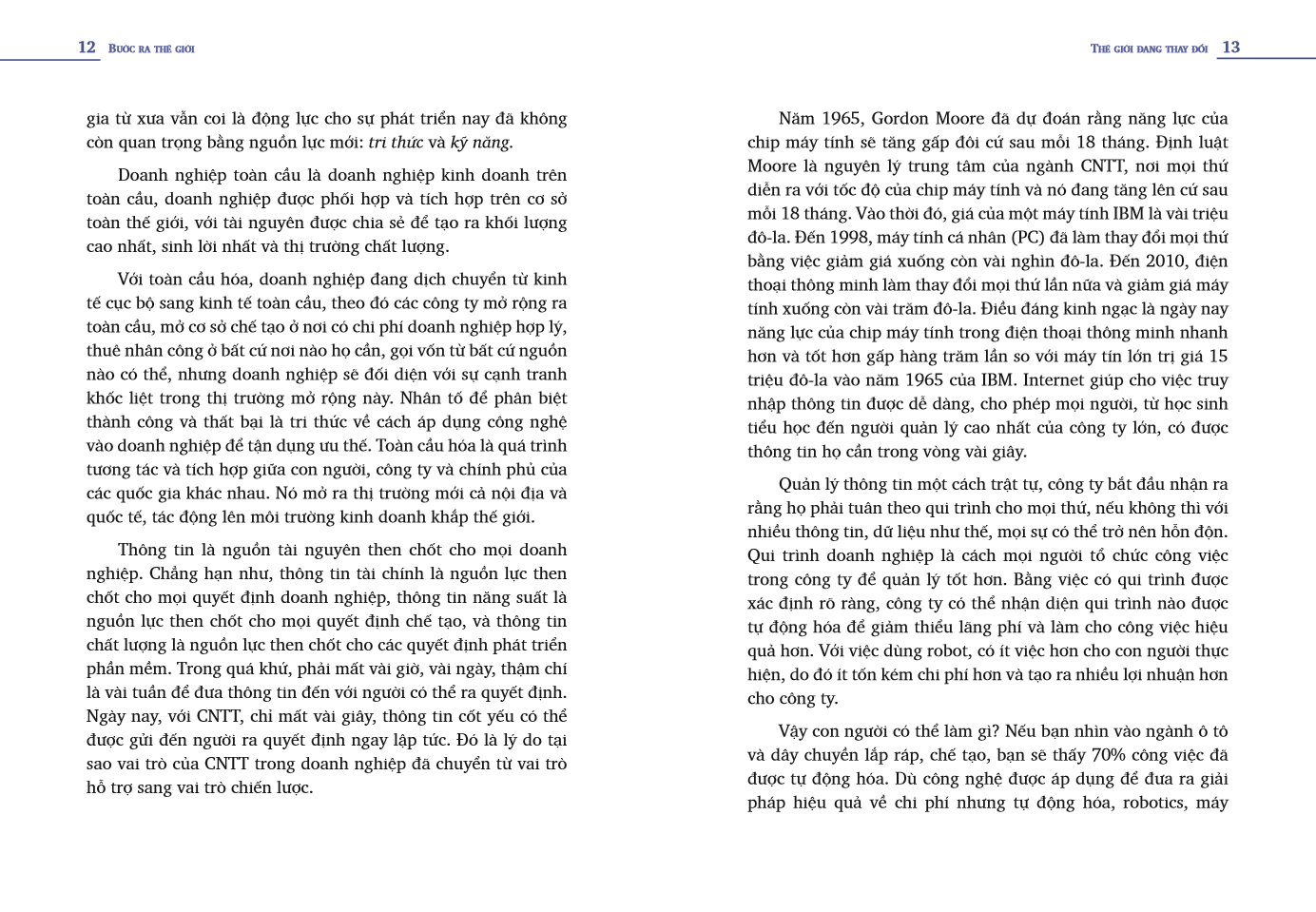 bước ra thế giới