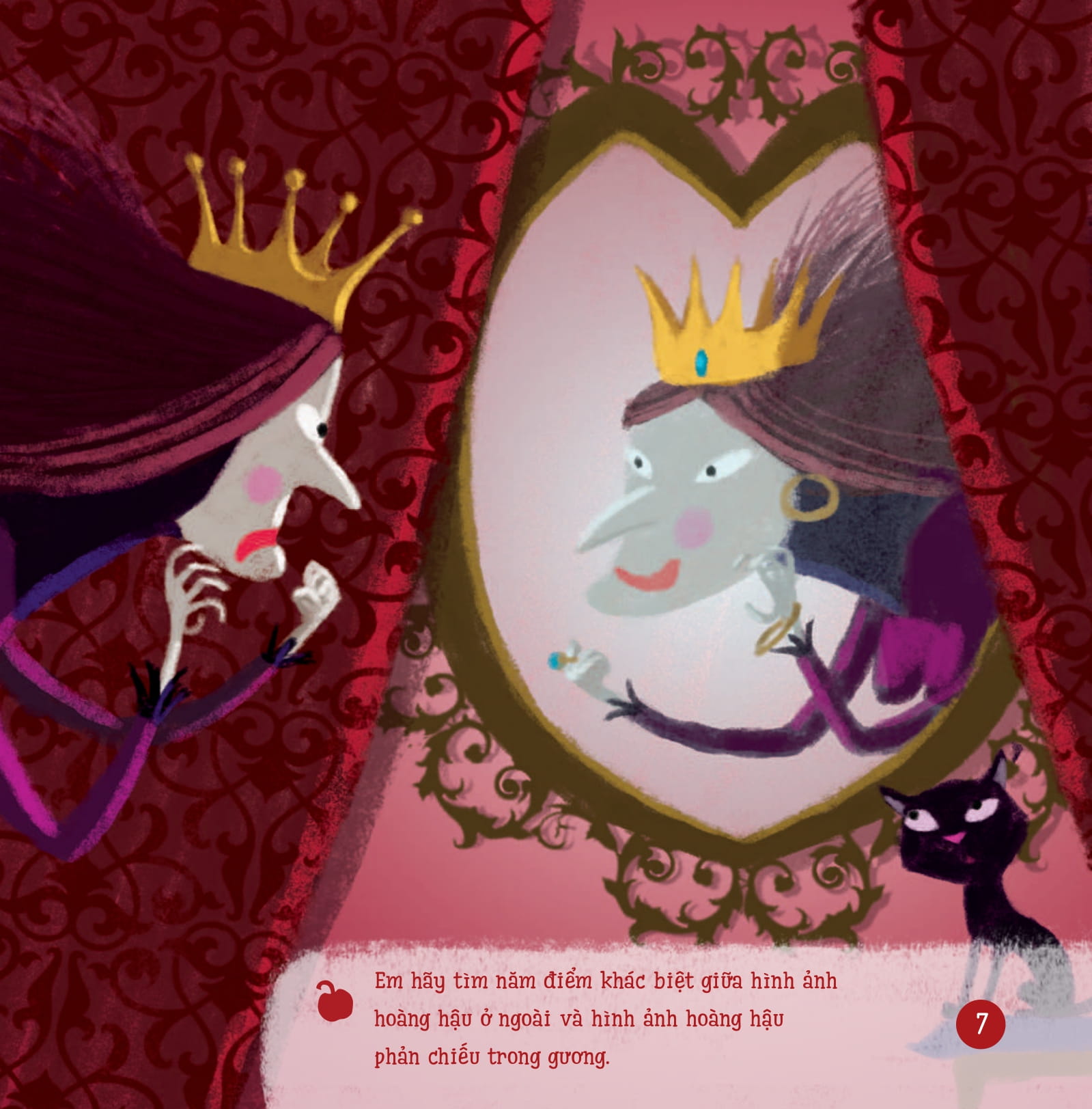 bước vào cổ tích - bạch tuyết ơi, đừng ăn táo độc!