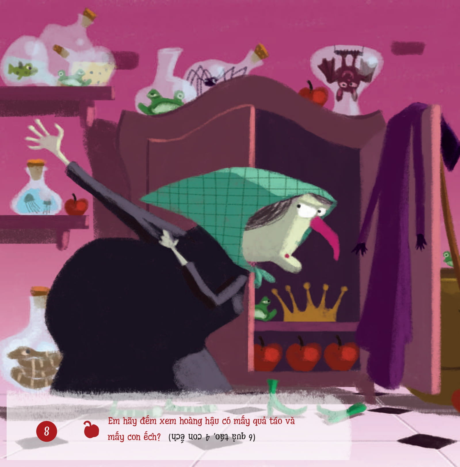 bước vào cổ tích - bạch tuyết ơi, đừng ăn táo độc!