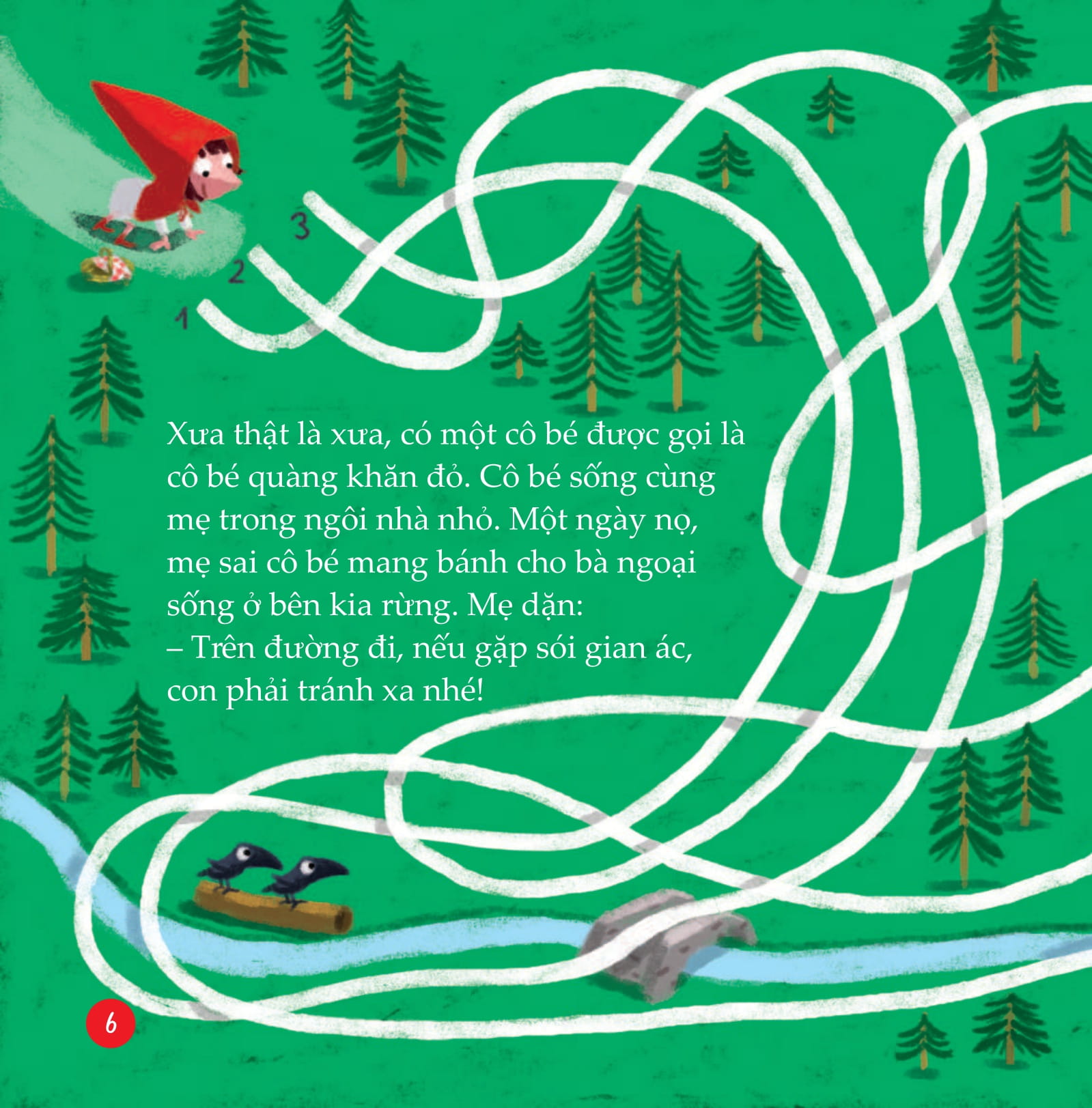 bước vào cổ tích - cô bé quàng khăn đỏ ơi, cẩn thận kẻo sói!