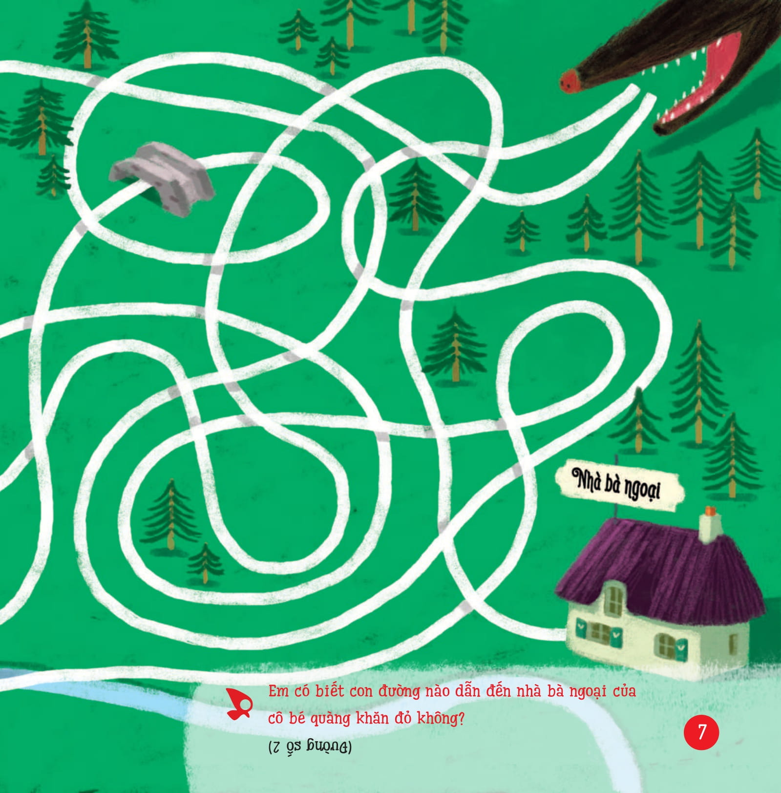 bước vào cổ tích - cô bé quàng khăn đỏ ơi, cẩn thận kẻo sói!