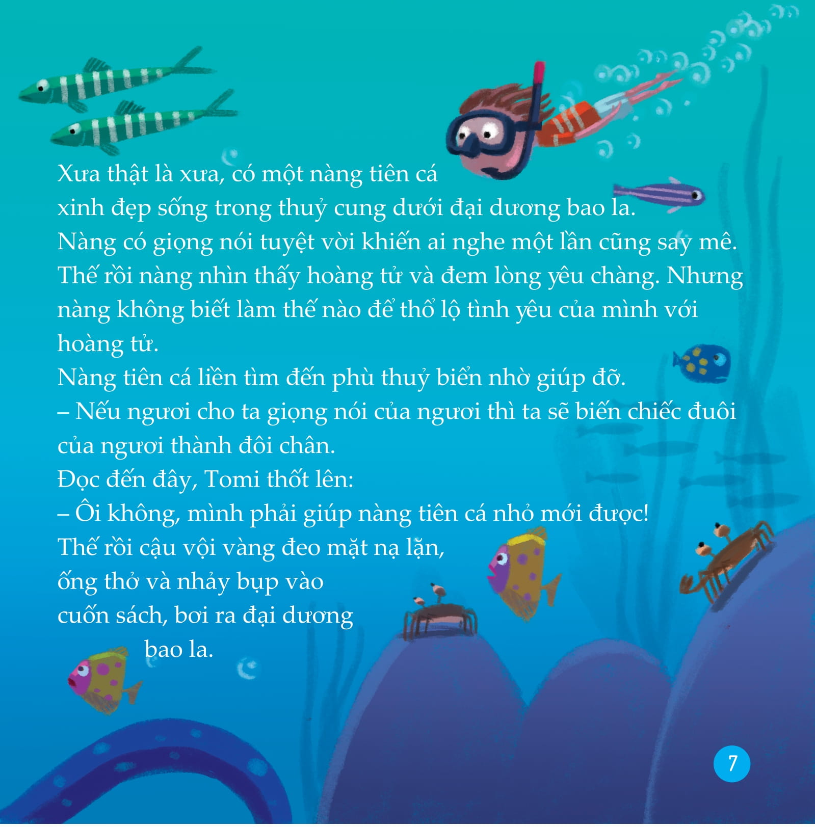 bước vào cổ tích - nàng tiên cá ơi, đến gặp hoàng tử nào!