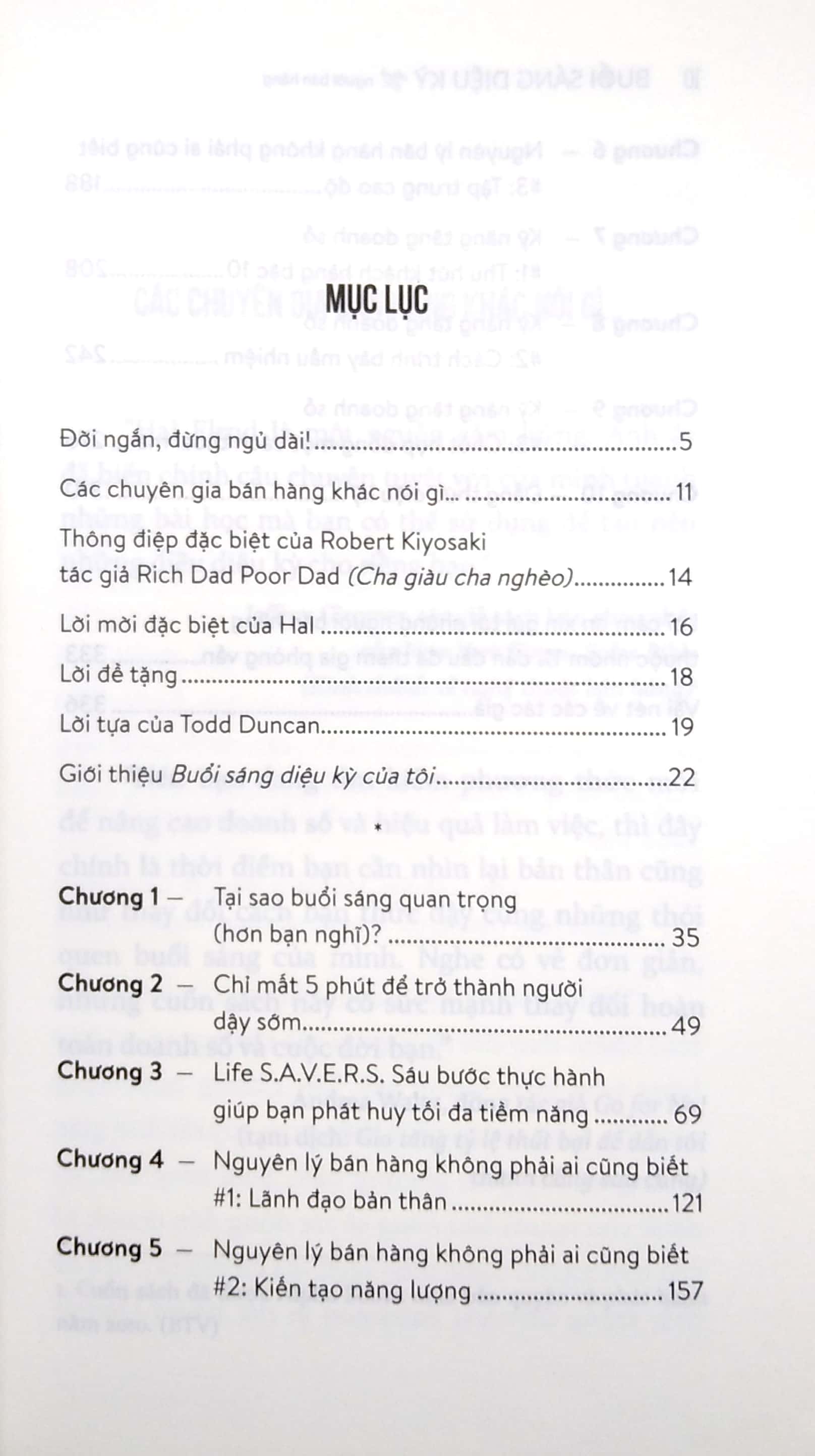 buổi sáng diệu kỳ dành cho người bán hàng