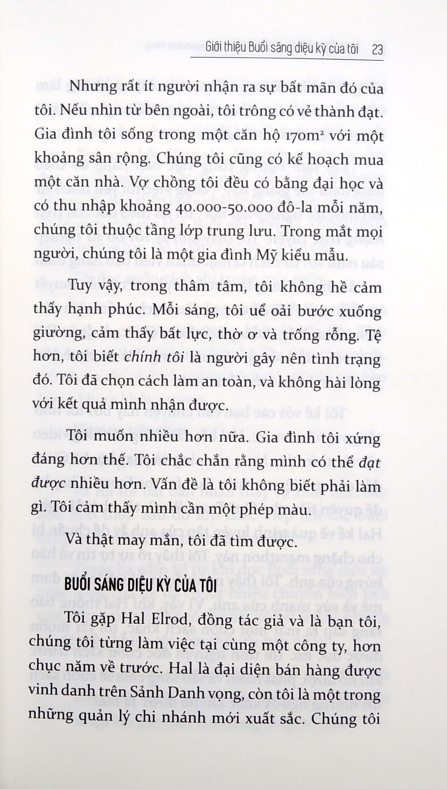 buổi sáng diệu kỳ dành cho người bán hàng