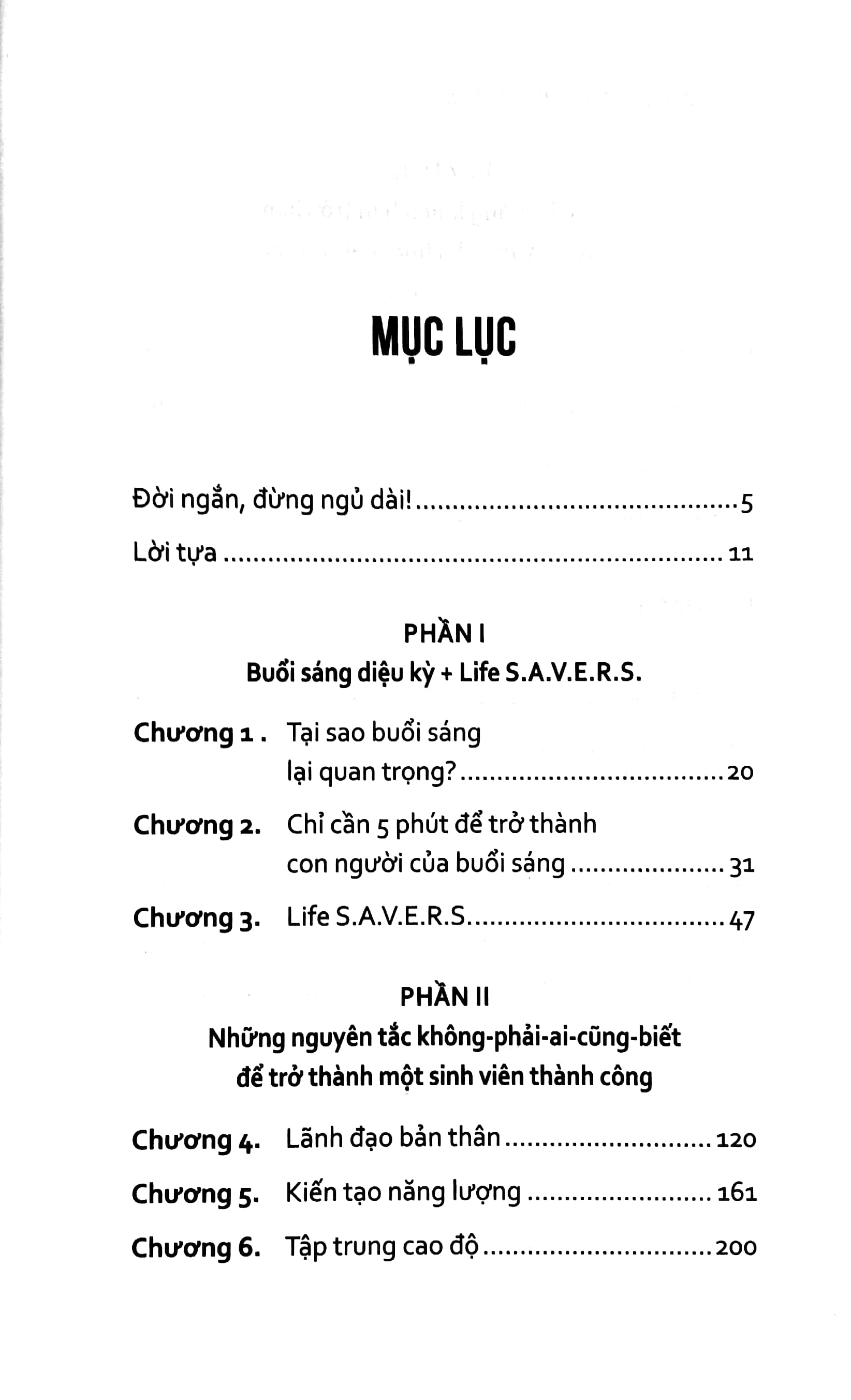 Buổi Sáng Diệu Kỳ Dành Cho Sinh Viên