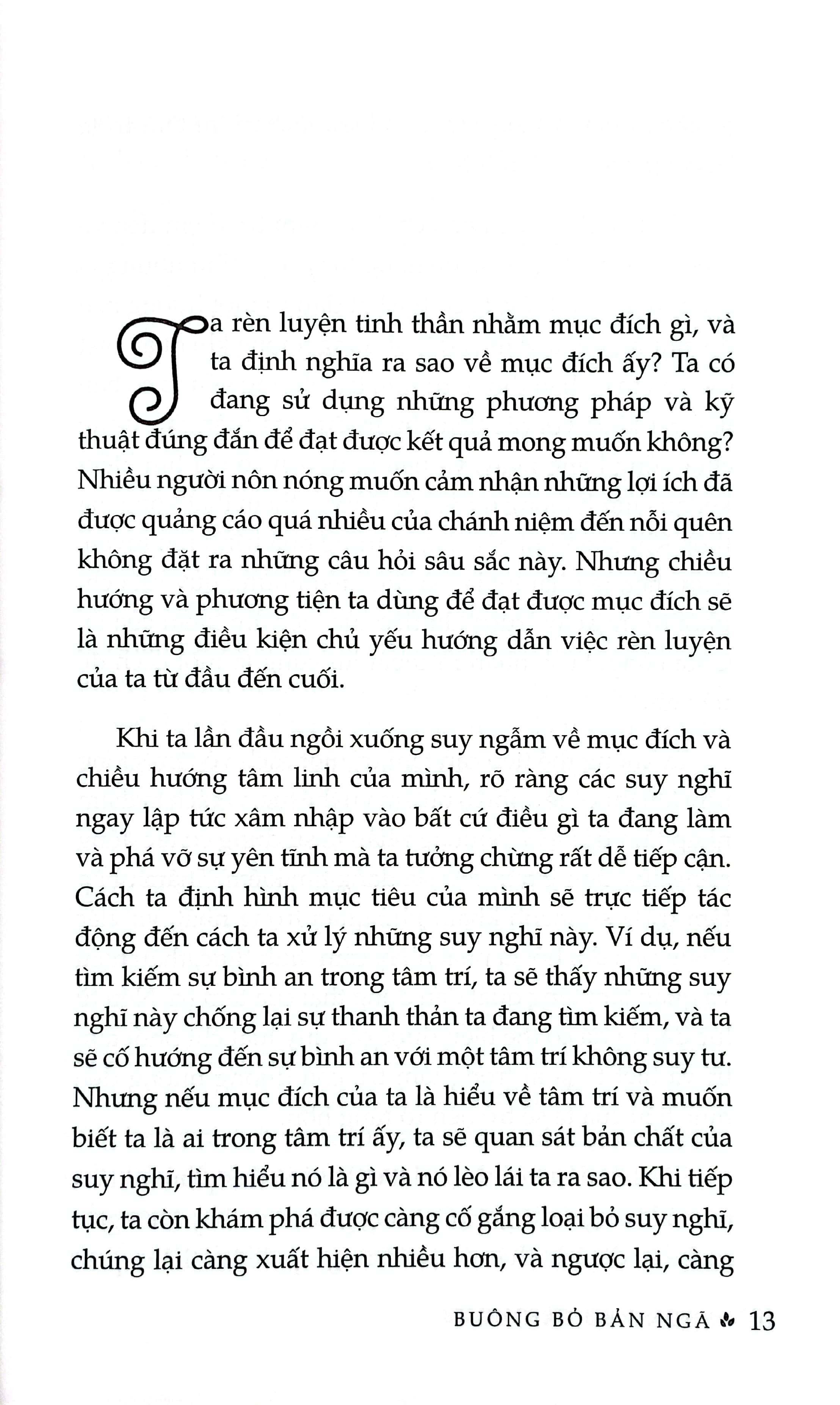 buông bỏ bản ngã