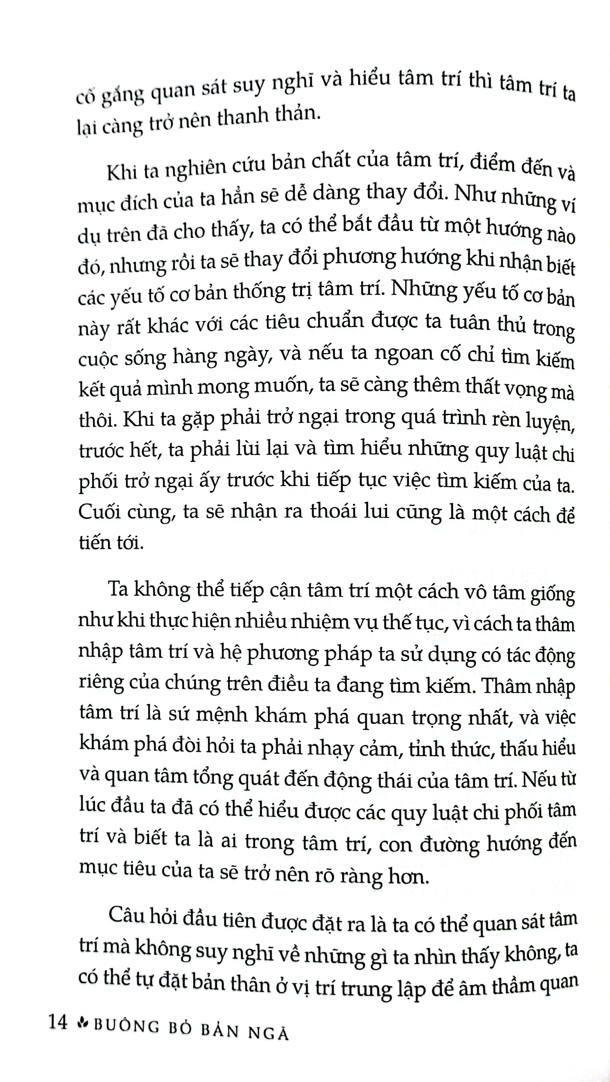 buông bỏ bản ngã
