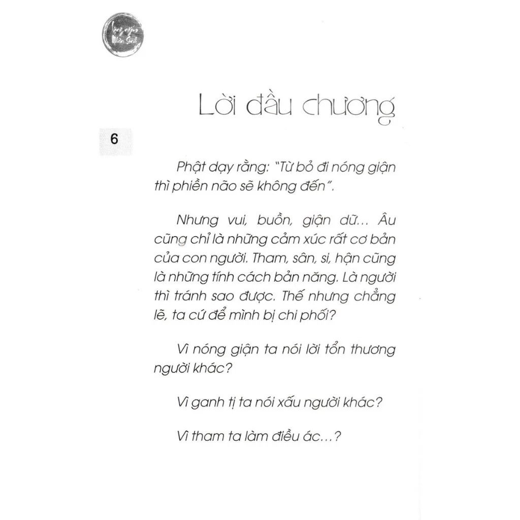 buông bỏ nghiệp nóng giận