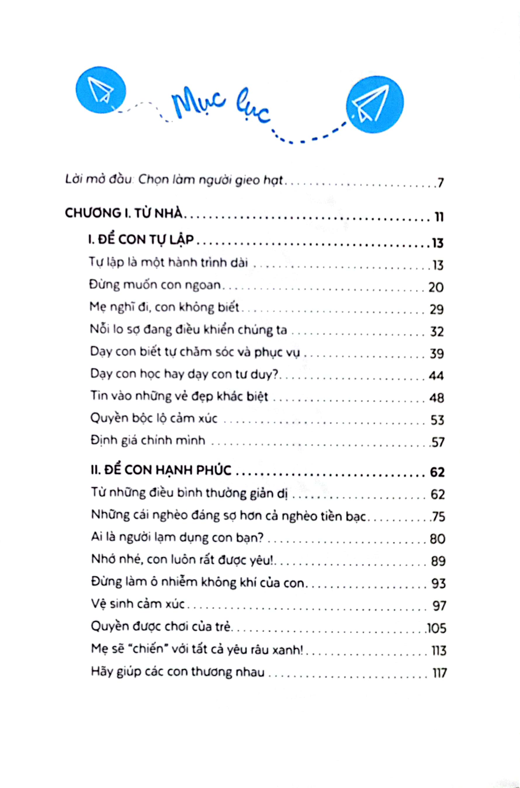 buông tay để con bay