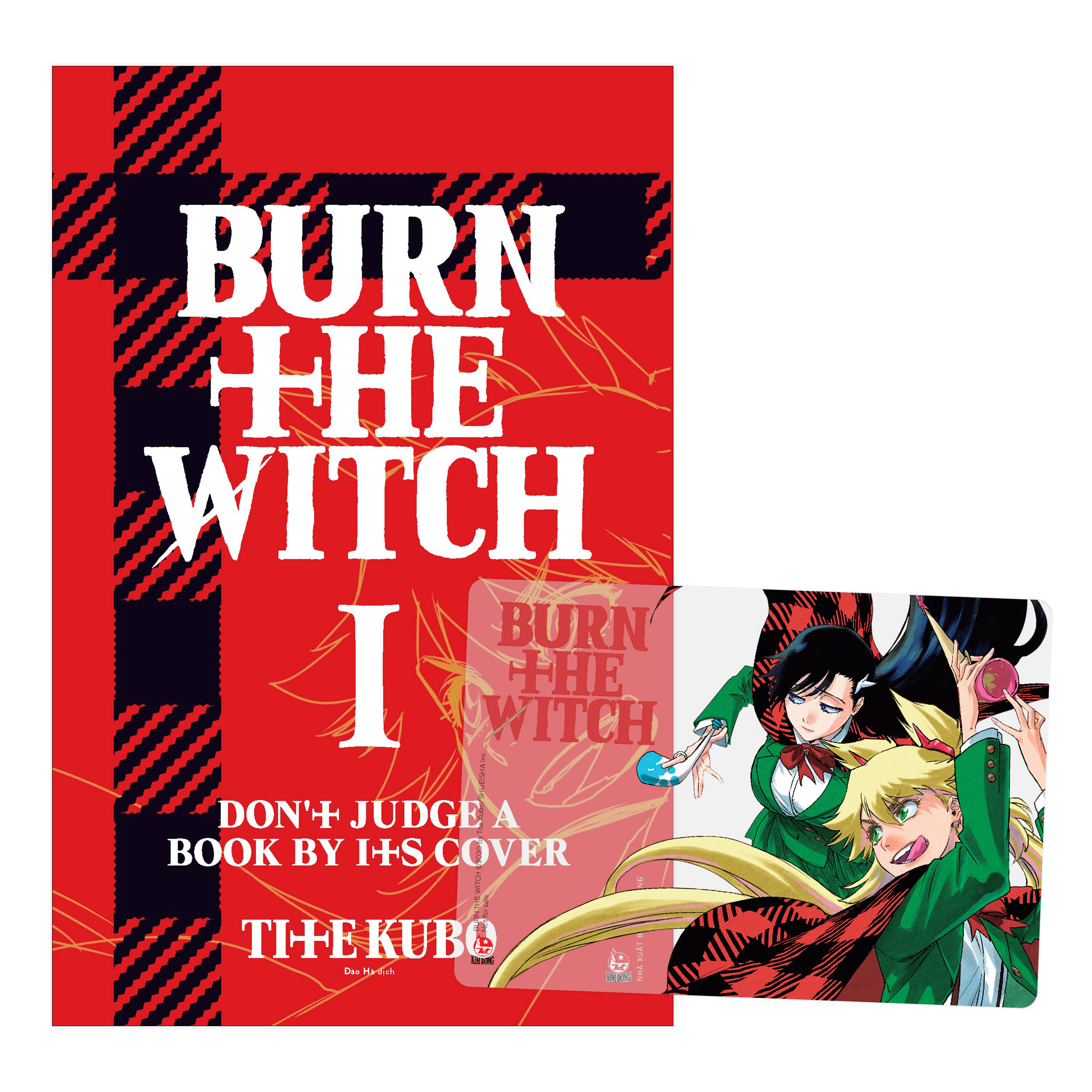burn the witch - tập 1 - donℹt judge a book by its cover - tặng kèm pvc card