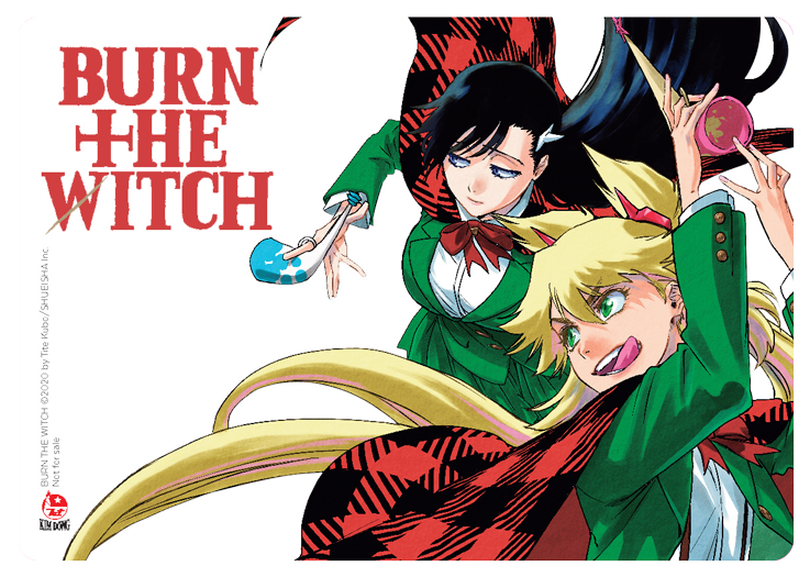 burn the witch - tập 1 - donℹt judge a book by its cover - tặng kèm pvc card