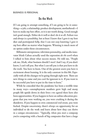 business is personal: the truth about what it takes to be successful while staying true to yourself