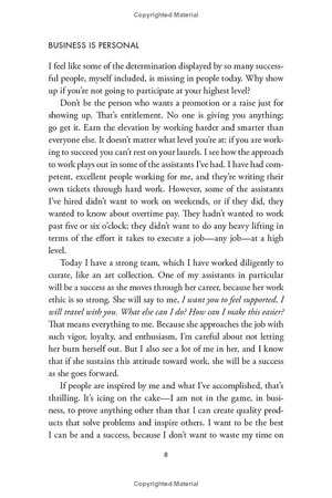 business is personal: the truth about what it takes to be successful while staying true to yourself