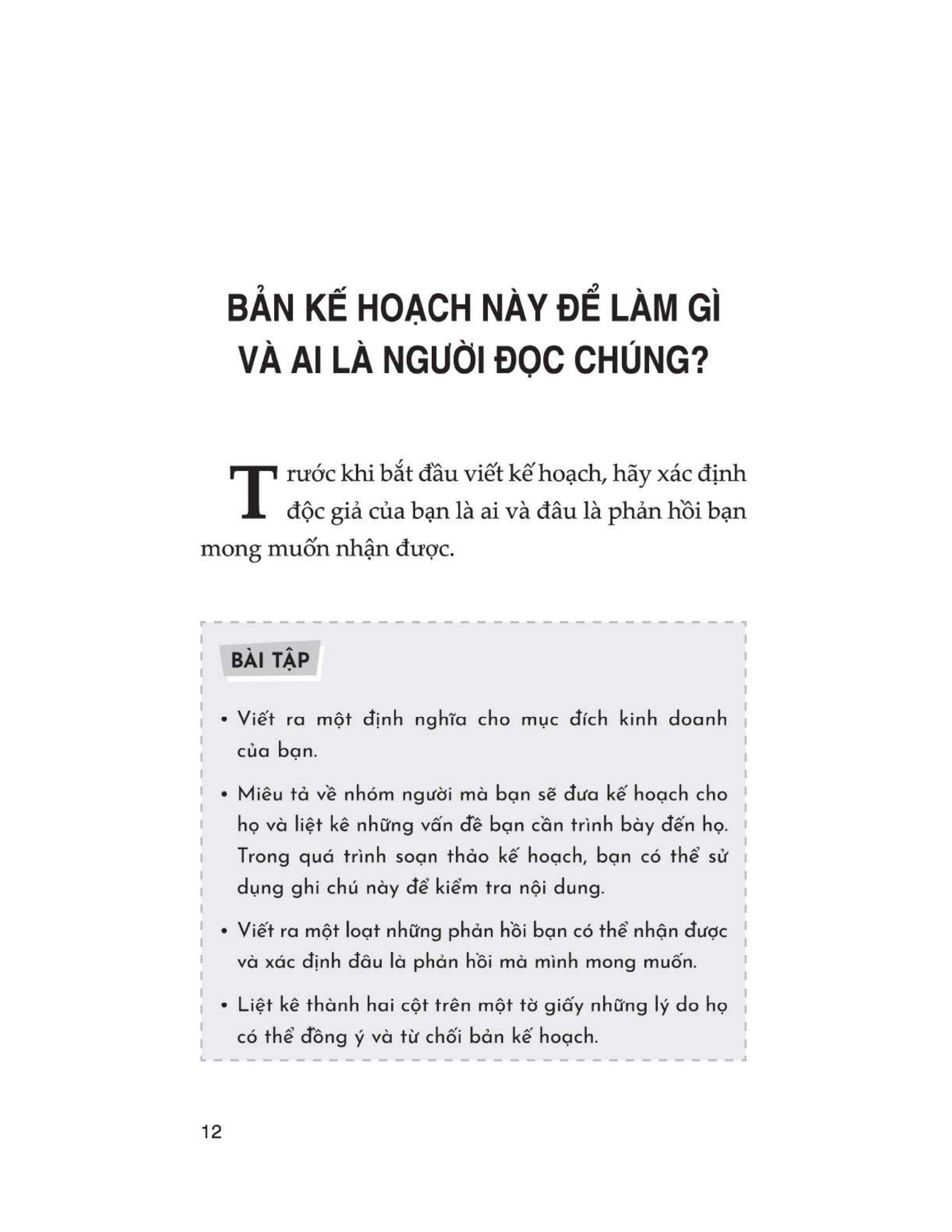 business plan - lập kế hoạch kinh doanh chuyên nghiệp