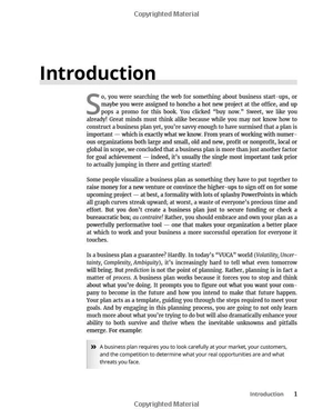 business plans for dummies 3rd edition