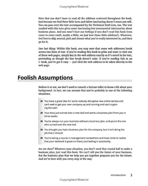 business plans for dummies 3rd edition