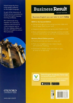 business result: intermediate: student's book with online practice