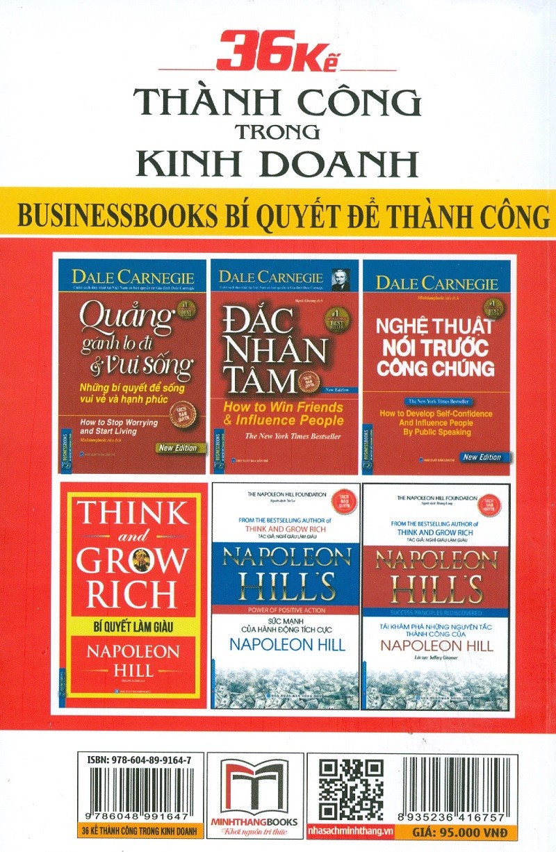 businessbooks bí quyết để thành công - 36 kế thành công trong kinh doanh (new edition)