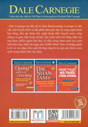 businessbooks - quẳng gánh lo đi và vui sống (những bí quyết để sống vui vẻ và hạnh phúc) - tái bản