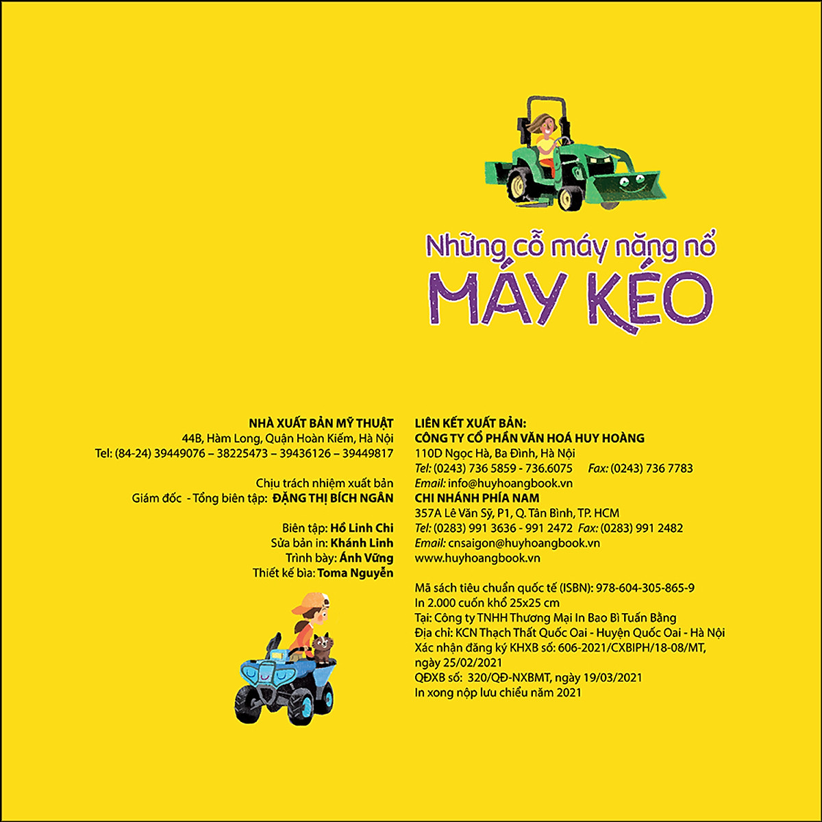 busy machines - tractors: những cỗ máy năng nổ - máy kéo (song ngữ anh - việt)