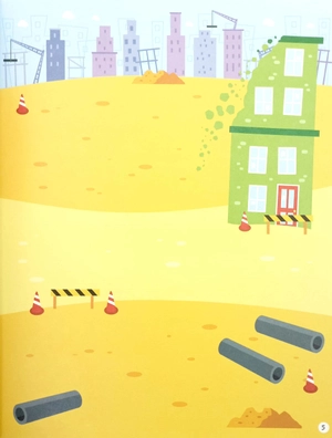 busy play construction site