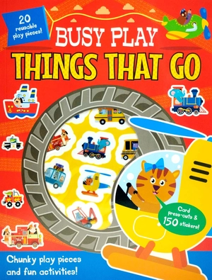 busy play things that go (busy play activity books)
