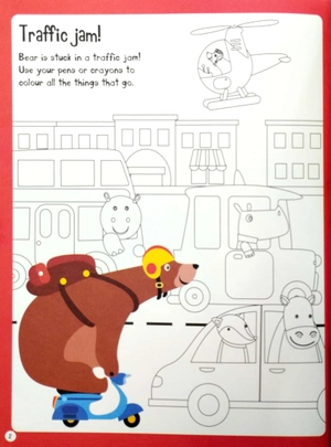 busy play things that go (busy play activity books)