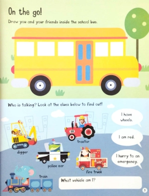 busy play things that go (busy play activity books)